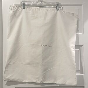 Theory Ivory dust Bag NWOT